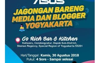 ASUS Jagongan Bareng Media & Blogger Yogyakarta. Yuk Intip Keseruannya!