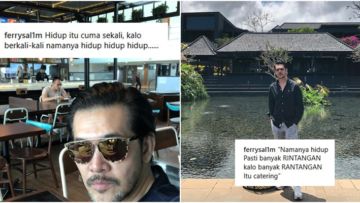 Ganteng-Ganteng Berkharisma, Caption 13 Foto Ferry Salim ini Justru Bikin Ngakak