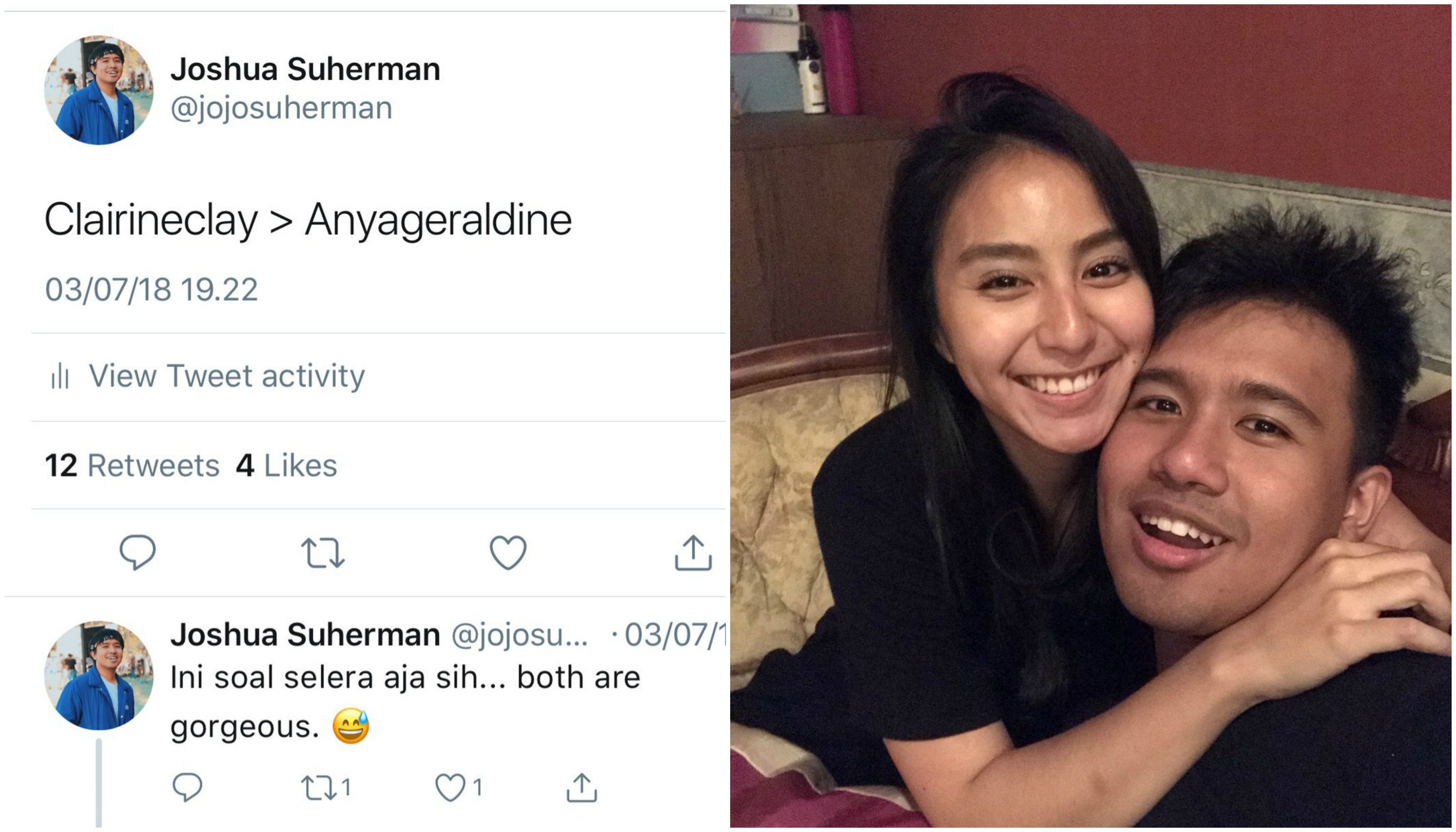 Jojo Atlet Dapat Emas, Jojo Suherman Dapat 'Emesh', Pasca Umumkan Jadian dengan Clairine Clay. Ciye~