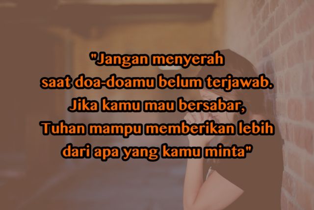 11 Kutipan Penguat Hati yang Belum Dikaruniai Momongan. Menikah Bukan Soal Berkembang Biak Semata Kan?