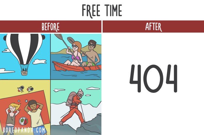 15+ Ilustrasi Jujur yang Menyentil Realita Hidup Sebelum Punya Anak VS Sesudahnya. Antara Ngenes dan Bahagia