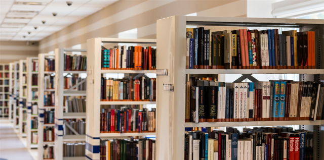 row-of-books
