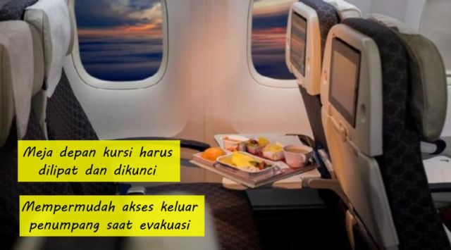 11 Menit Kritis Penerbangan. Yuk Pahami Makna 8 Instruksi yang Selalu Kita Dengar Saat-saat Itu