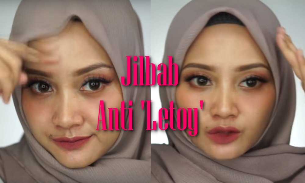 4 Trik Bikin Jilbab Jadi Tegak dan Tahan Badai. Kena Helm Nggak Letoi!