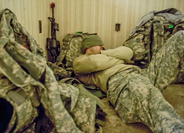 tidur ala tentara