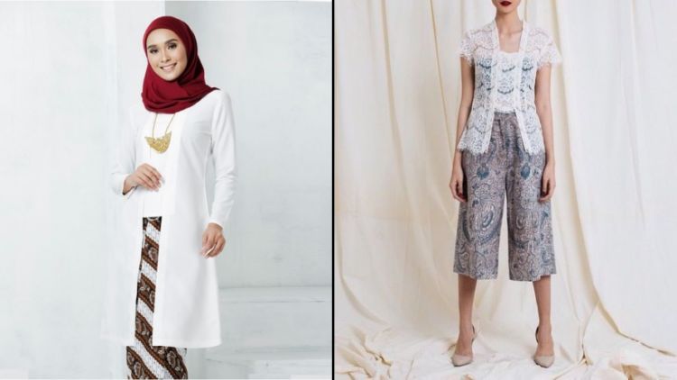 14 Setelan Kebaya Putih Modern untuk Kondangan atau Wisudaan. Nggak Terlihat Kaku Kok!