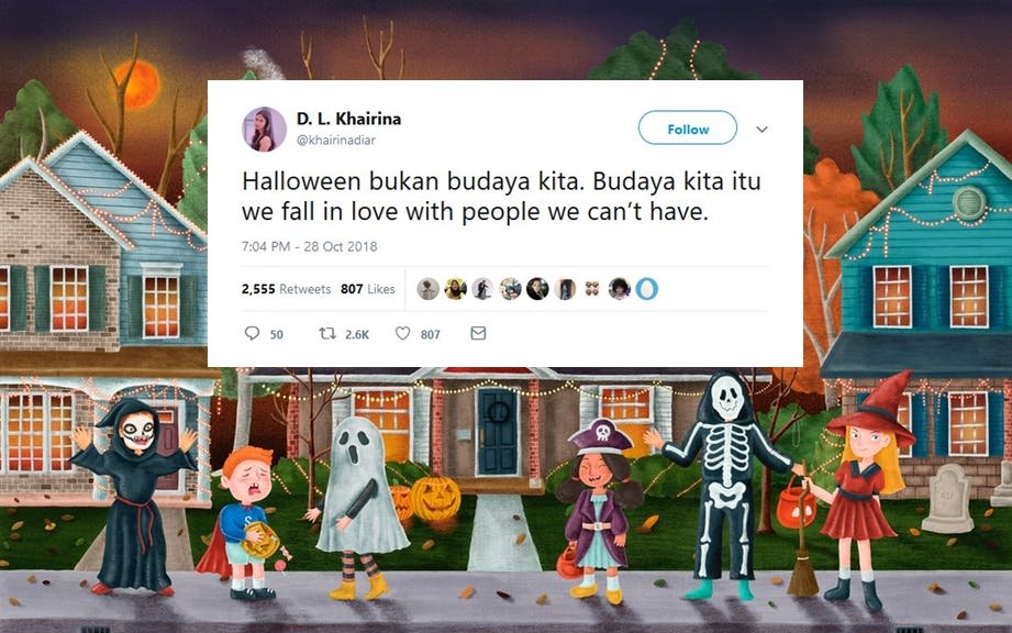 Halloween Bukanlah Budaya Kita, Melainkan 13 Hal ini. Warganet Memang Nggak Bisa Dibantah Lagi sih~