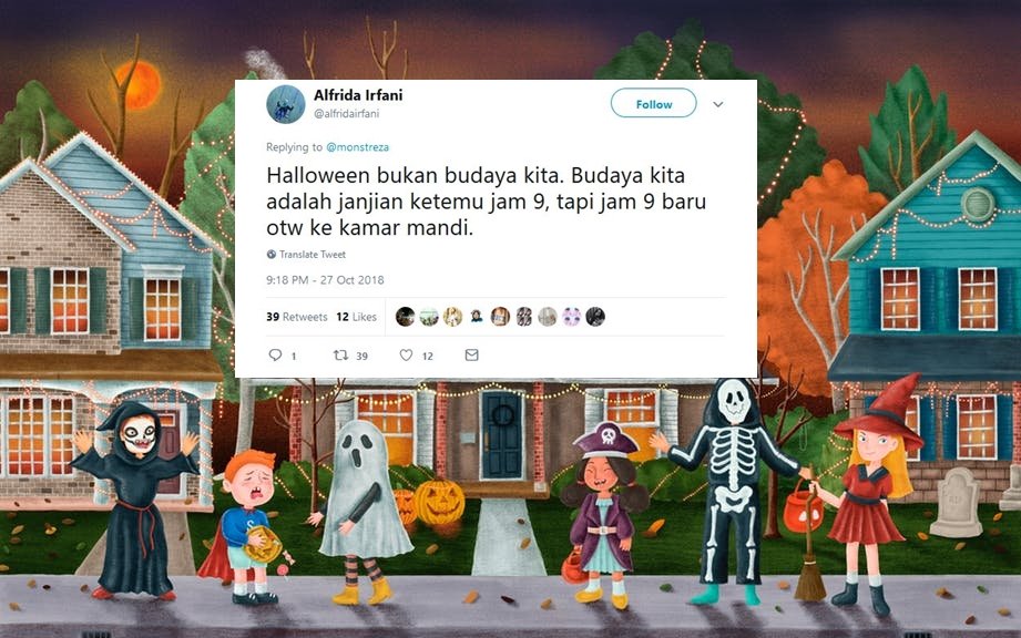 Halloween Bukanlah Budaya Kita, Melainkan 13 Hal ini. Warganet Memang Nggak Bisa Dibantah Lagi sih~