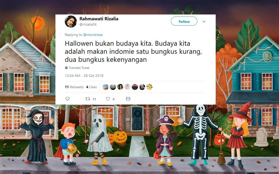 Halloween Bukanlah Budaya Kita, Melainkan 13 Hal ini. Warganet Memang Nggak Bisa Dibantah Lagi sih~
