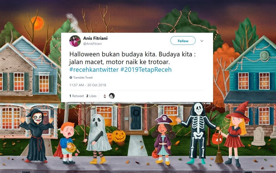 Halloween Bukanlah Budaya Kita, Melainkan 13 Hal ini. Warganet Memang Nggak Bisa Dibantah Lagi sih~
