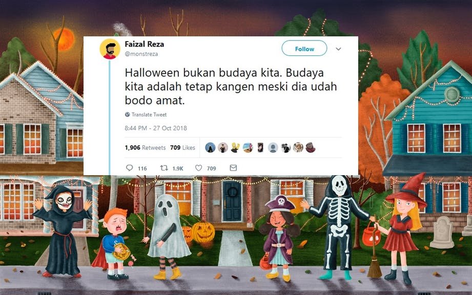 Halloween Bukanlah Budaya Kita, Melainkan 13 Hal ini. Warganet Memang Nggak Bisa Dibantah Lagi sih~