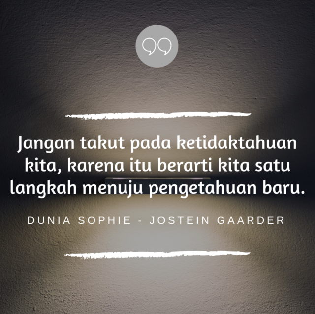 Ingin tahu tapi jangan sok tahu