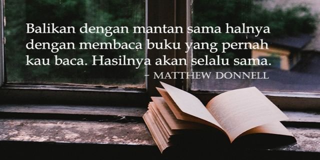 Sindiran Buat Mantan Pacar