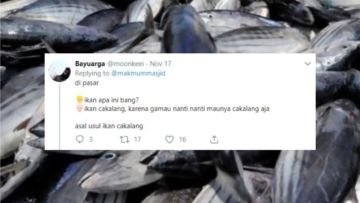 12+ Sejarah Asal Usul Nama Ikan Versi Warganet Twitter. Orang Awam mah Pasti Nggak Pernah Kepikiran!