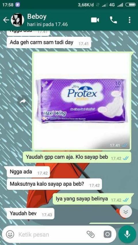 Rela Bolak-Balik Demi Temukan Pembalut buat Ceweknya, Begini nih Ciri Calon Suami Idaman!