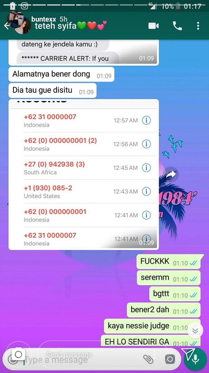 Sering Muncul Telepon Misterius, Cewek ini Bagikan Pengalamannya Diteror dan Diancam untuk Didatangin