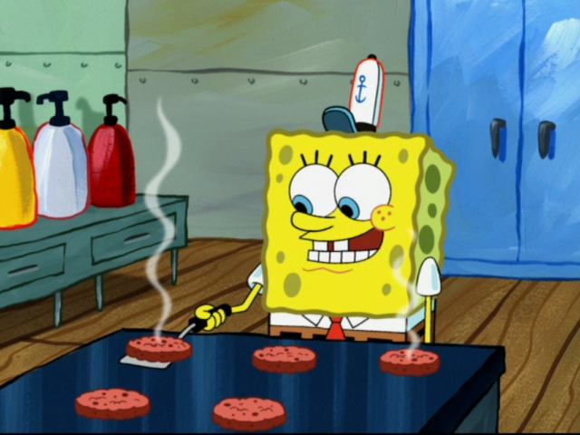 Krusty Krab in A Life in a Day