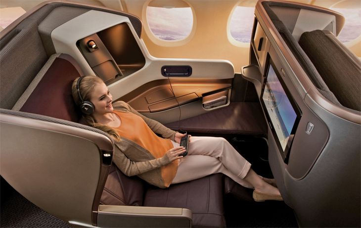 Sensasi Naik Pesawat Business Class Milik Maskapai Terbaik di Dunia. Serasa di Hotel Bintang Lima!