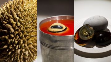 10 Makanan Paling Menjijikkan Sedunia di ‘Digusting Food Museum’. Durian dan Kopi Luwak Termasuk Lho