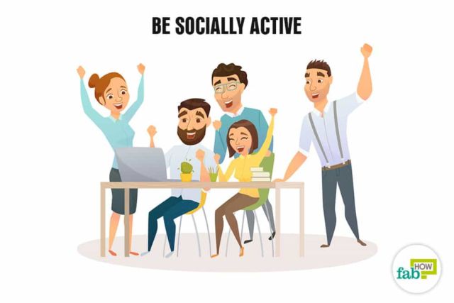be active