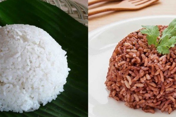 Nasi Putih dan Merah