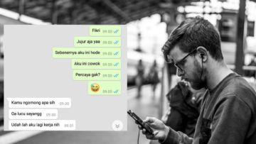 Terlanjur Sayang, Cowok ini Syok Setelah Tahu ‘Pacar Online’-nya adalah Hode. Lucu, Tapi Sedih Juga!