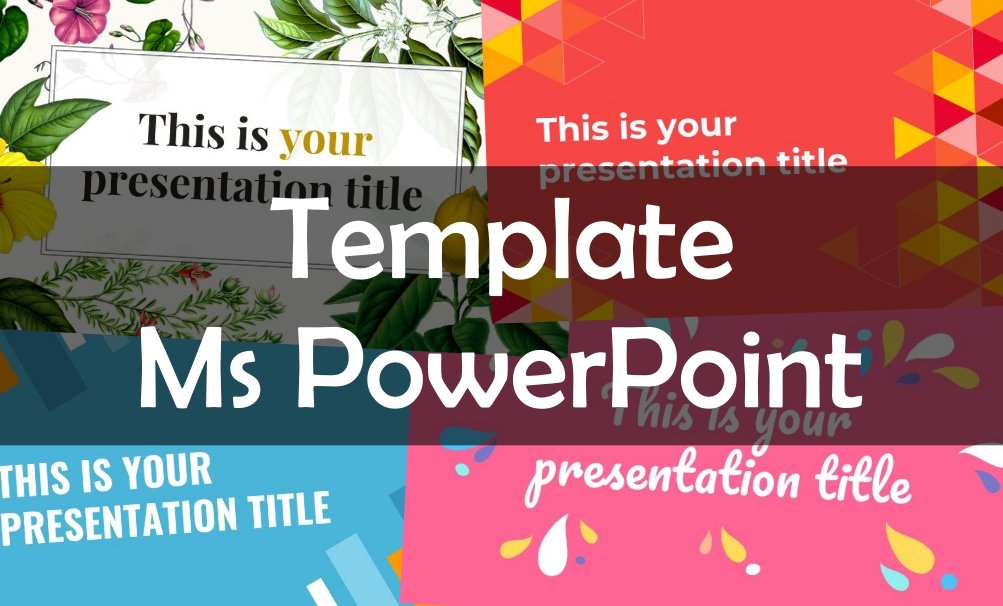 11+ Template Slide PPT Gratis & Bikin Presentasi Menarik