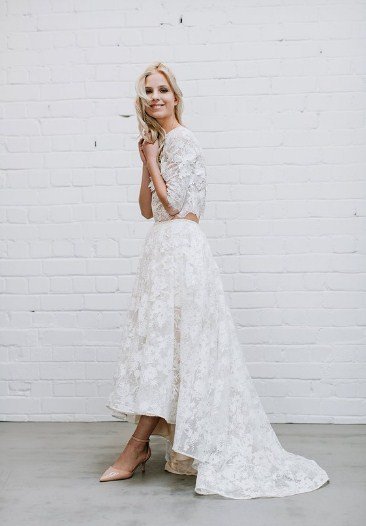 Model Gaun Pernikahan Separates