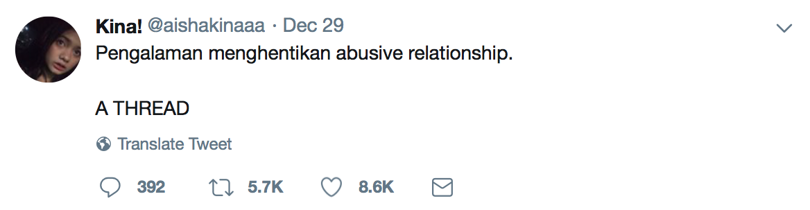 Bikin Utas Soal Kekerasan dalam Hubungan, Cewek ini Malah Ceritakan Kucing dan Kadal. Plot Twist!