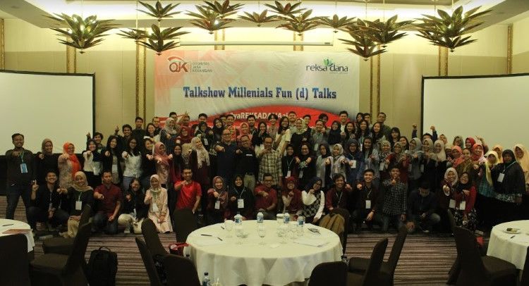 Talkshow Millenials Fun (d) Talks; Melatih Millenials Berinvetasi Demi Masa Depan
