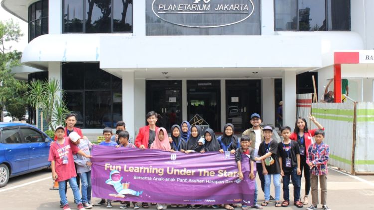 Fun Learning Under The Stars, Bentuk Kepedulian Mahasiswa Terhadap Sesama Untuk Belajar Ilmu Astronomi Sejak Dini.