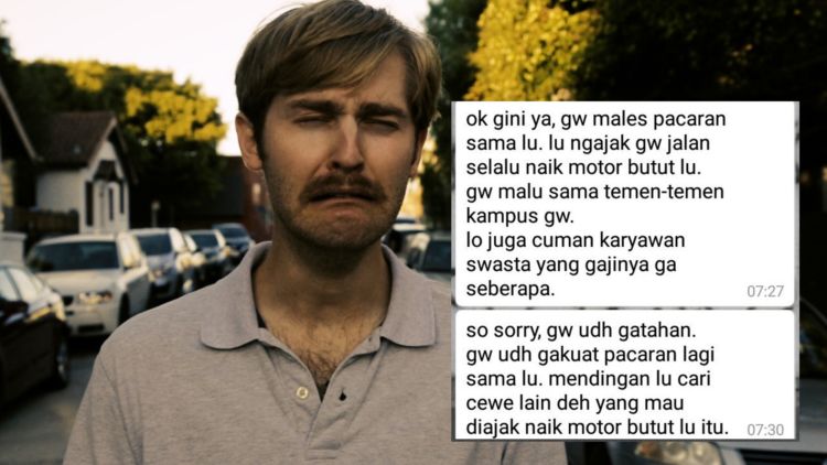 Beredar Chat Diputusin Cuma Karena Punya Motor Butut, Kata Warganet: Bersyukur Lepas dari Toksik!