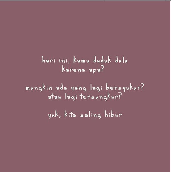 Instagram @duduk.dulu