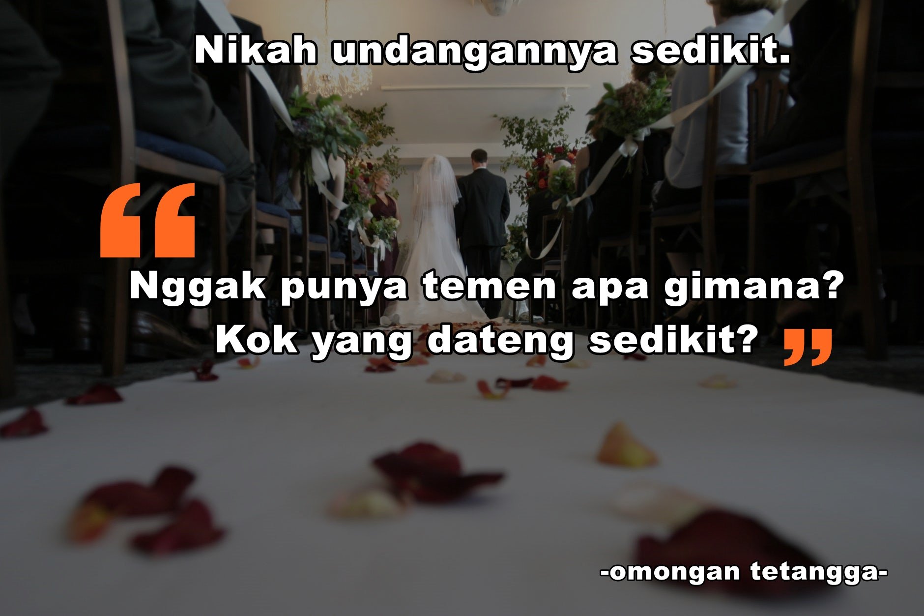 10 Omongan Tetangga Soal 'Nikah' yang Bikin Geram. Giliran Diam, Dibilang Sombong