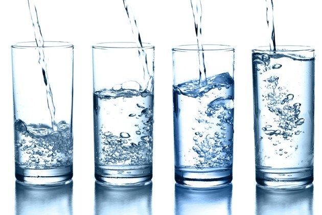 drinking water for glowing skin