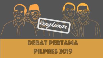 Begini Jalannya Debat Pertama Pilpres 2019 Kemarin. Buat yang Nggak Nonton Full, Nih Rangkumannya