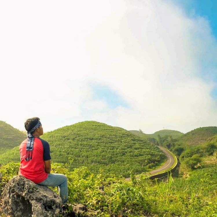 Gunung Bagus, Destinasi Ala Bukit Teletubbies yang Viral di Gunungkidul. Disebut Sebagai Sumbanya Jogja!