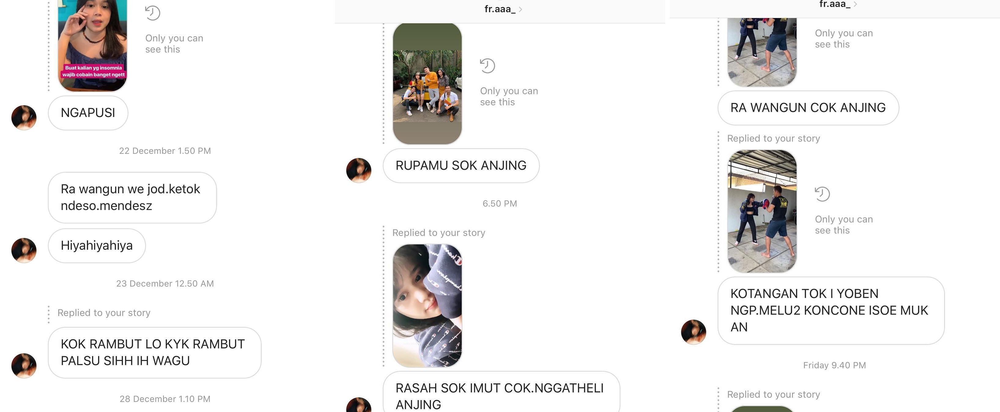 Brisia Jodie Kena Bully, Pelaku Minta Maaf Lewat Video Sambil Ketakutan. Super Pedas Kata-katanya! 8 Brisia Jodie Kena Bully, Pelaku Minta Maaf Lewat Video Sambil Ketakutan. Super Pedas Kata-katanya!