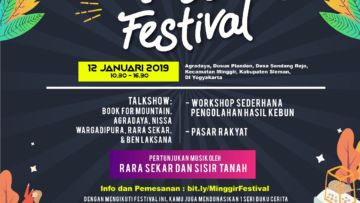Minggir Festival, Acara Rakyat yang Ajarkan bahwa Pertanian Bukan Hanya Soal Menanam