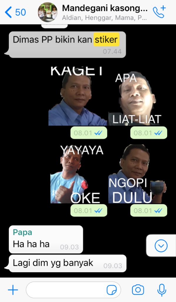 10 Warganet Bocorkan Isi Chat Keluarga Lewat Utas Alitt Susanto. Kocaknya Auto Bikin Kangen Keluarga