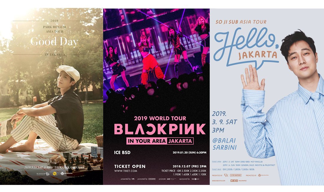 Catat Waktunya! Awal Tahun 2019 Para K-Pop Idol Ini Bakal Menyapa Penggemarnya di Indonesia~