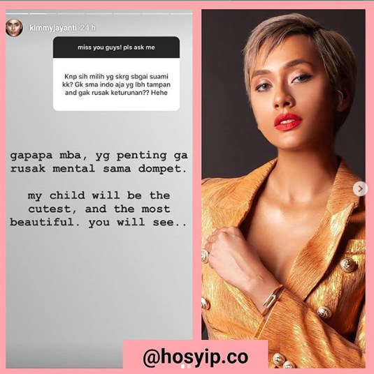 Sering Dibully Soal Masa Lalu Suami, Kimmy Jayanti Balas Warganet dengan Cara Ini. Cerdas Sih!