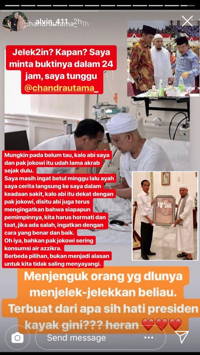 Ustad Arifin Ilham Dijenguk Jokowi, Warganet Justru Menuduh Macam-Macam. Gini Katanya... 6 Ustad Arifin Ilham Dijenguk Jokowi, Warganet Justru Menuduh Macam-Macam. Gini Katanya...