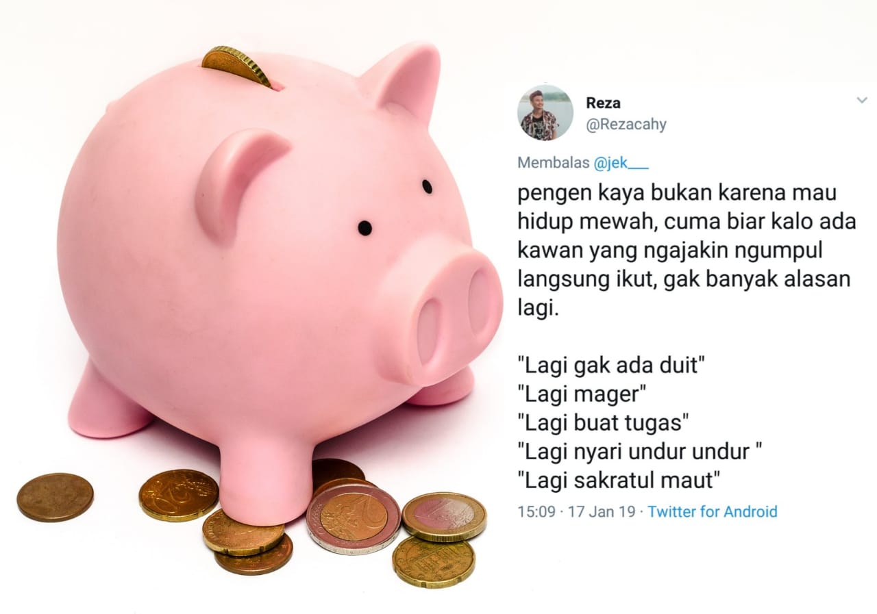12 Motivasi Sobat Missqueen Pengen Jadi Orang Kaya. Nggak Melulu Soal Mobil Mewah dan Rumah Megah~