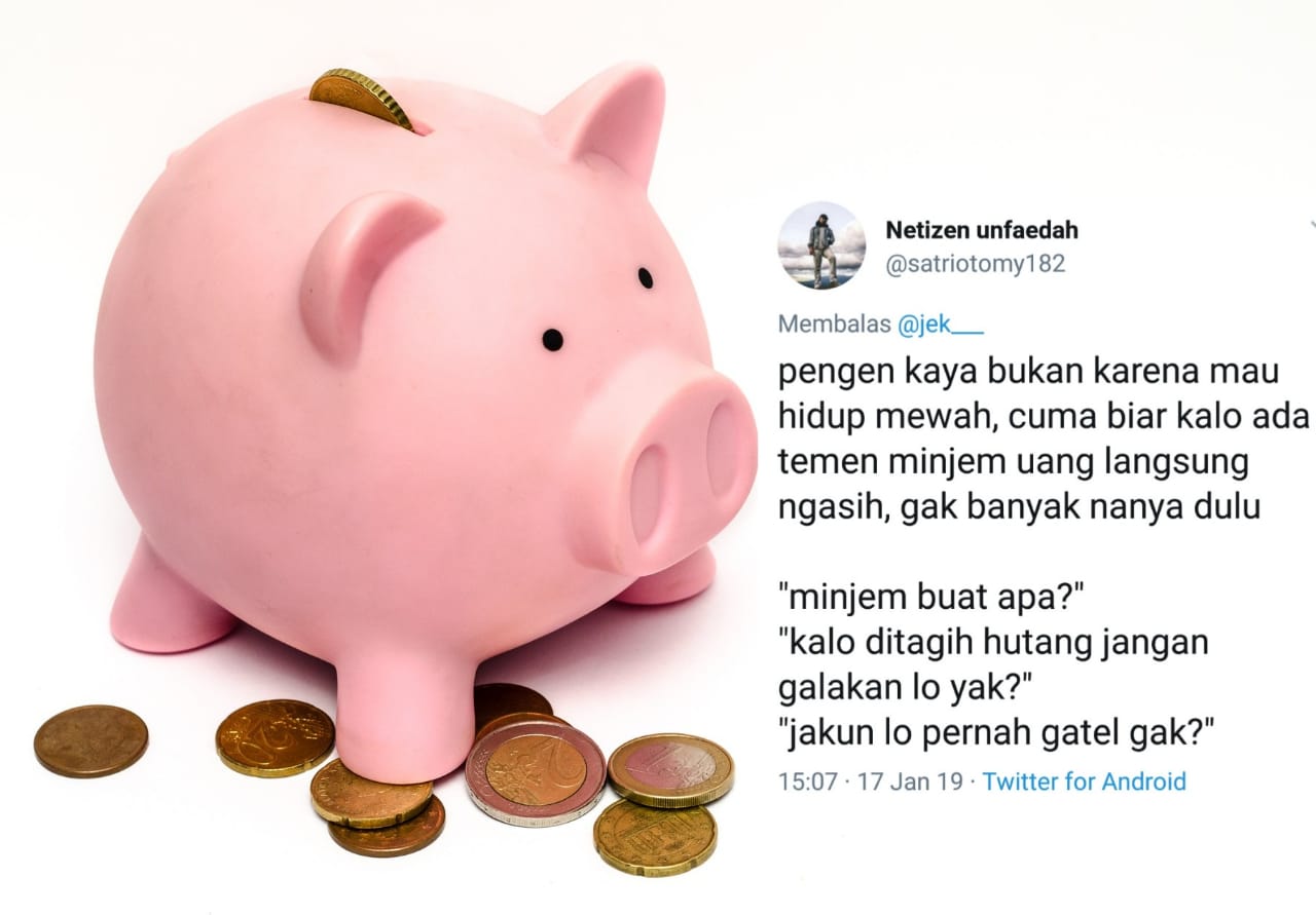 12 Motivasi Sobat Missqueen Pengen Jadi Orang Kaya. Nggak Melulu Soal Mobil Mewah dan Rumah Megah~