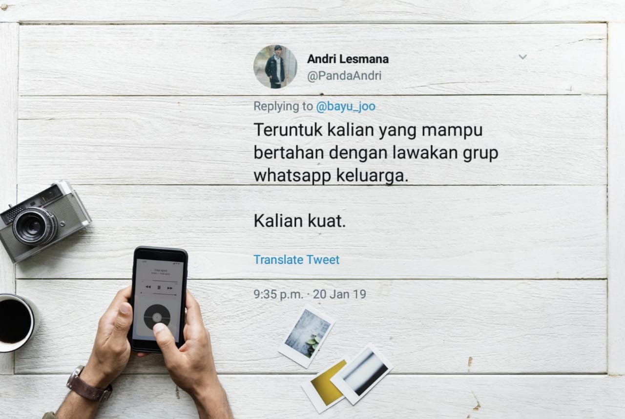 12+ Prahara Grup WhatsApp yang Ngeselinnya Udah Mendarah Daging. Tenang, Kalian adalah Orang Kuat!