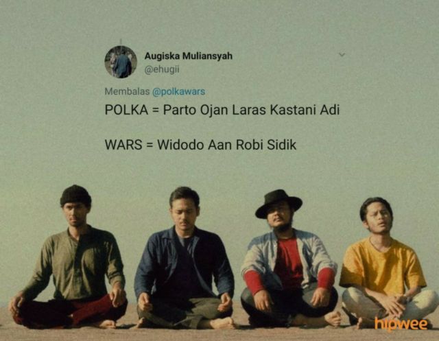 Balas Utas @polkawars, Warganet Uraikan Kocaknya Kepanjangan Nama-Nama Band ini. Lawak Terus, Yha~