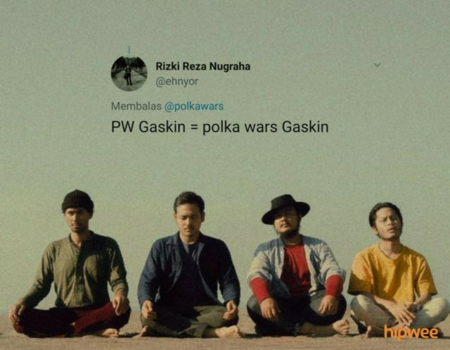 Balas Utas @polkawars, Warganet Uraikan Kocaknya Kepanjangan Nama-Nama Band ini. Lawak Terus, Yha~