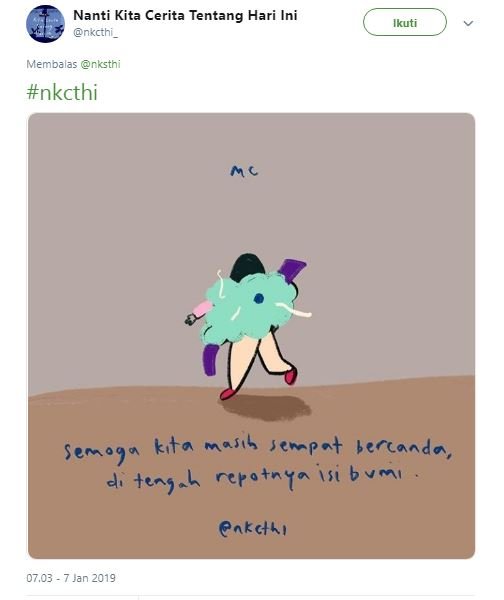 Balasan Akun @NKSTHI pada @NKCTHI Ini Ibarat Cewek yang Punya Cowok Cuek. Duh Gemesh Liatnya~ 22 Balasan Akun @NKSTHI pada @NKCTHI Ini Ibarat Cewek yang Punya Cowok Cuek. Duh Gemesh Liatnya~
