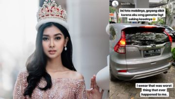 Sudah Pakai Busana Sopan, Miss International 2017 ‘Digoda’ Bapak-Bapak dari Dalam Mobil. Miris!